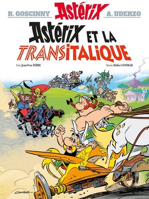 cover image of Astérix --Astérix et la Transitalique--n°37